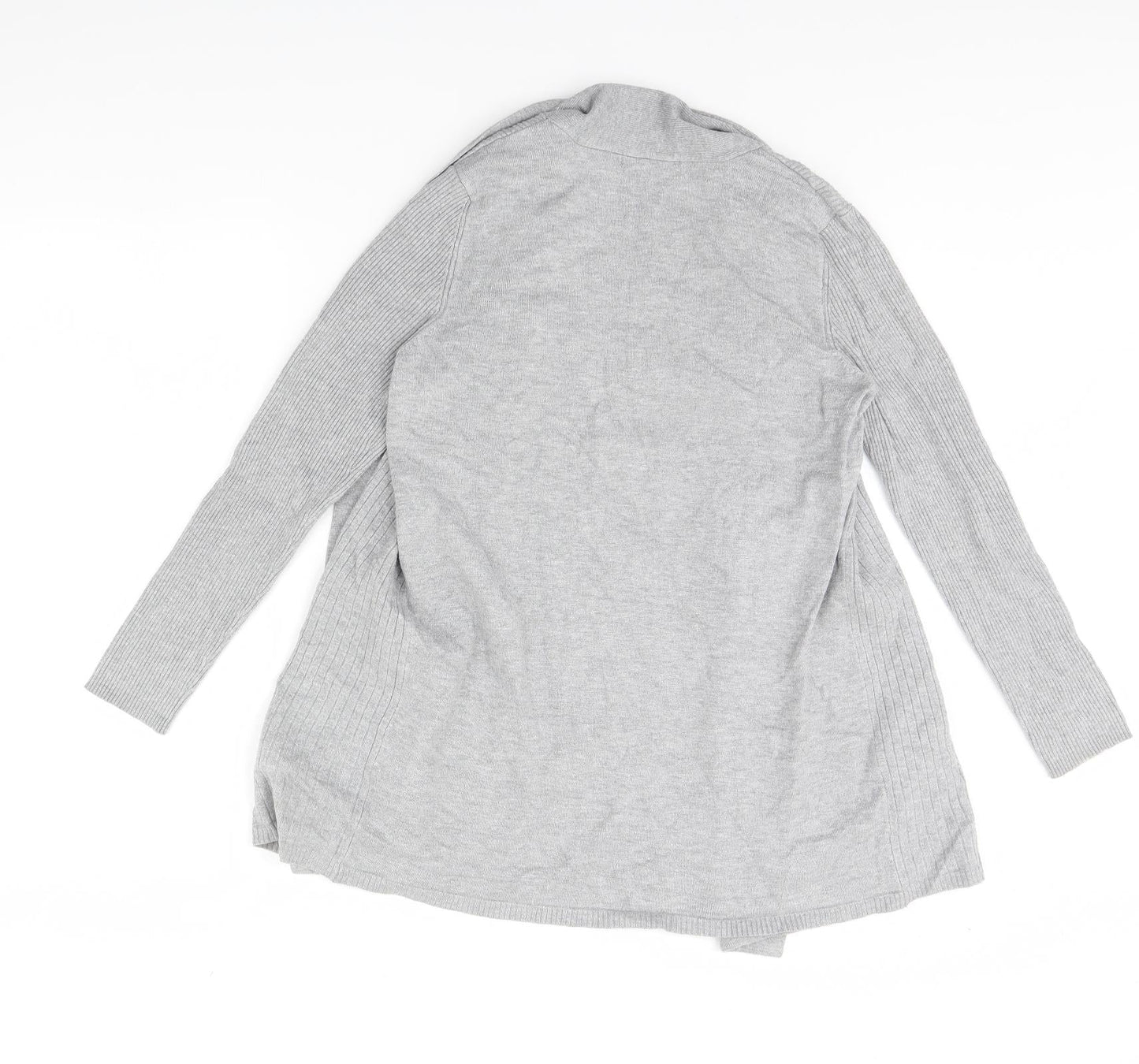 Womens UK Size M BM Grey Cardigan Jumper