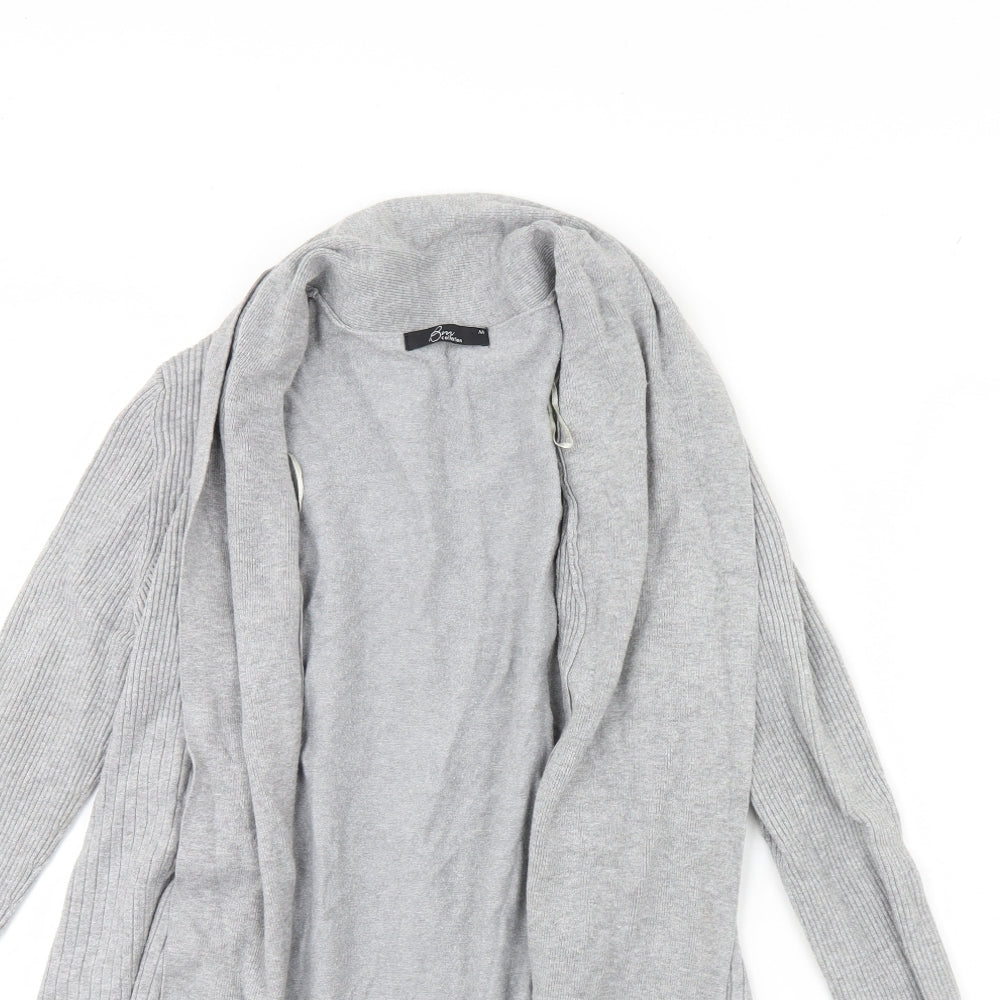Womens UK Size M BM Grey Cardigan Jumper