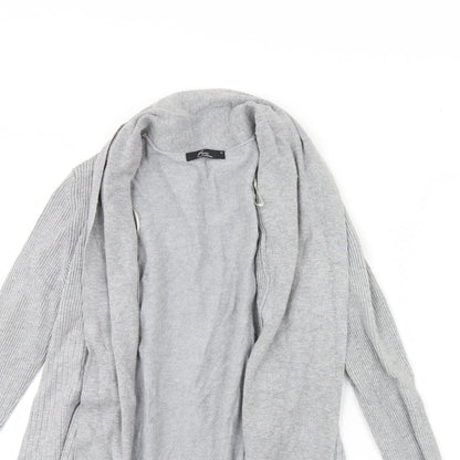 Womens UK Size M BM Grey Cardigan Jumper