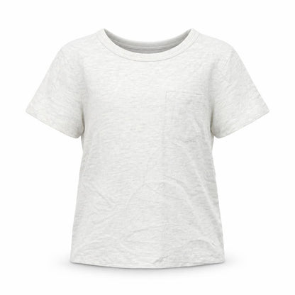Front view of George Baby Grey Basic T-Shirt, size 12, Months