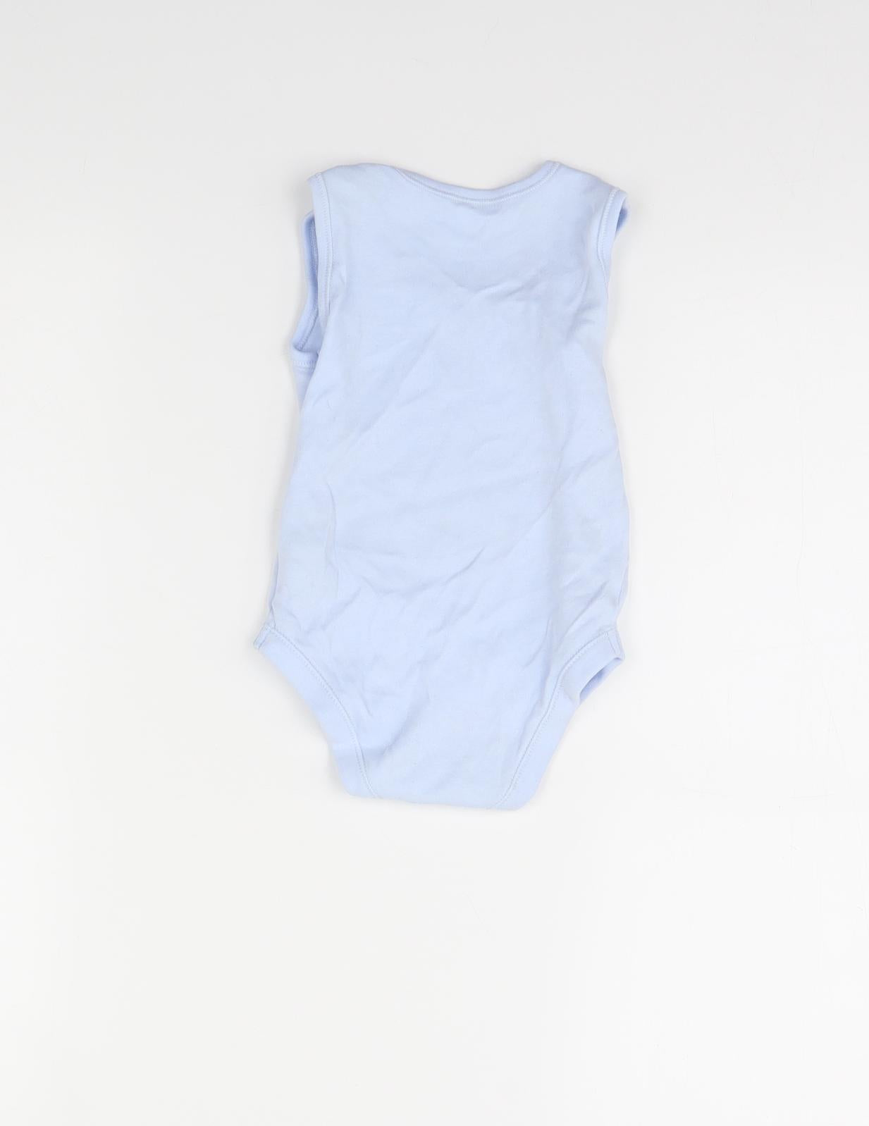 Nutmeg Baby Blue   Babygrow One-Piece Size 18 Months