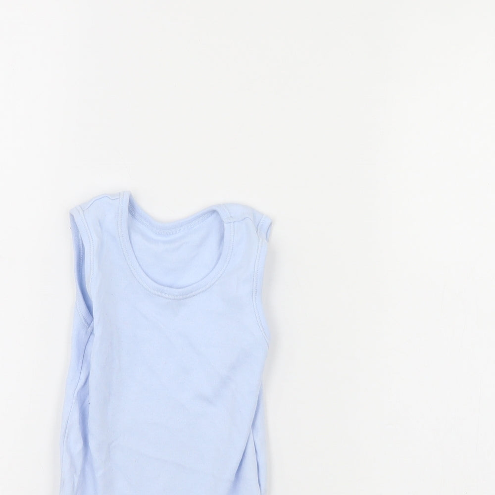 Nutmeg Baby Blue   Babygrow One-Piece Size 18 Months