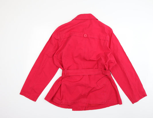 Cherokee Womens Red   Overcoat Coat Size 20