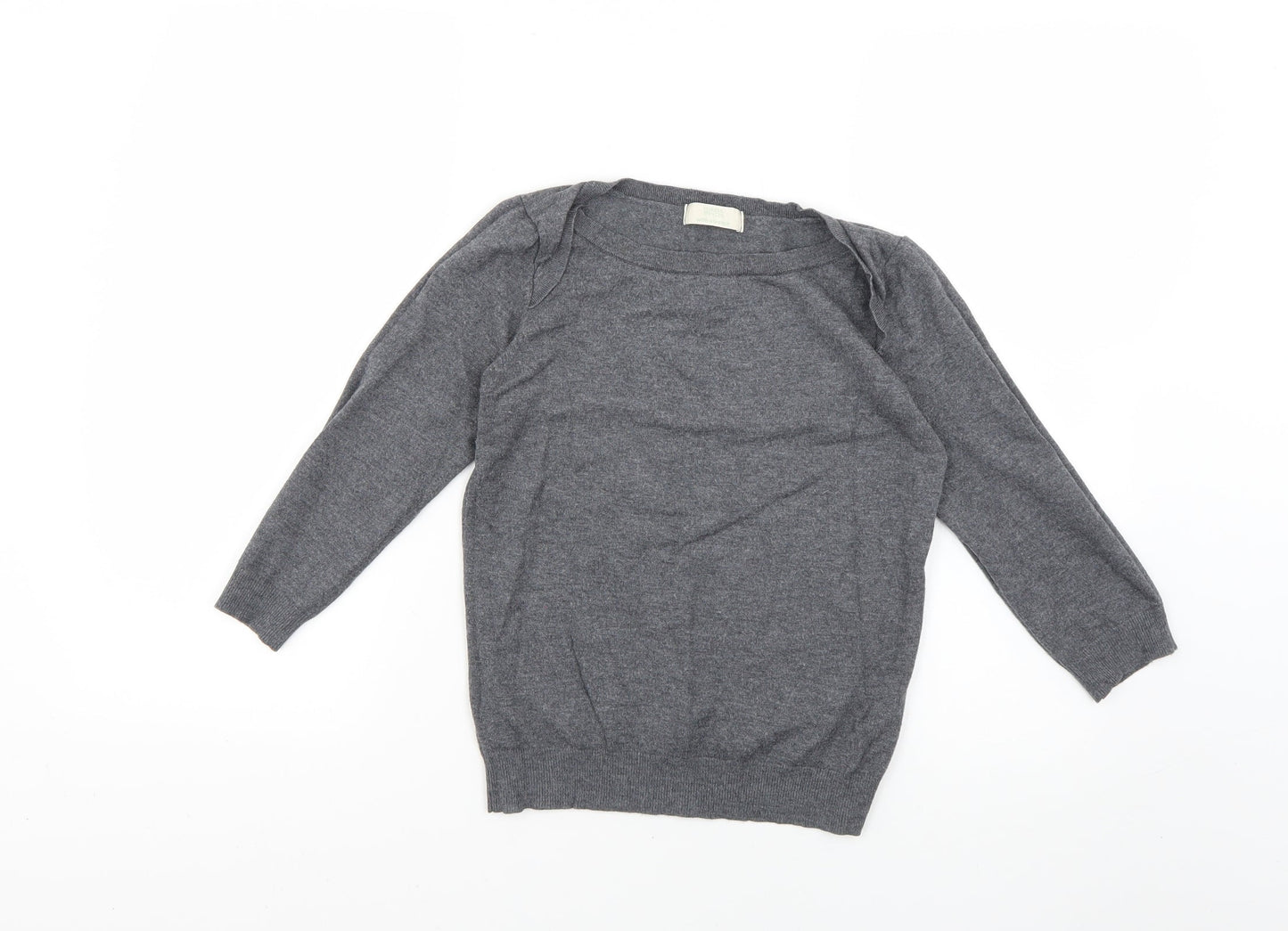 Womens UK Size 8 Marks and Spencer Grey Pullover Jumper