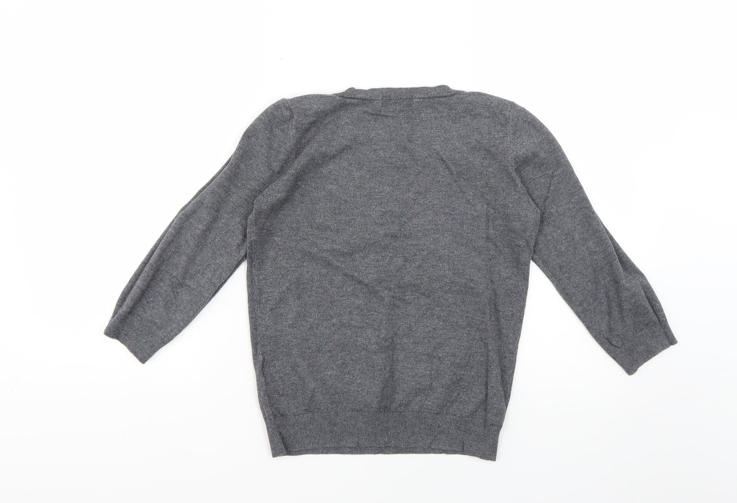 Womens UK Size 8 Marks and Spencer Grey Pullover Jumper