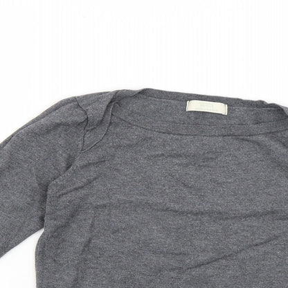 Womens UK Size 8 Marks and Spencer Grey Pullover Jumper