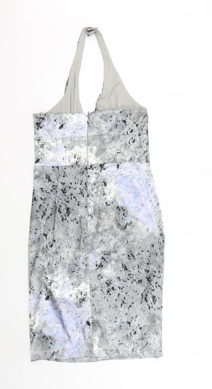 Wallis Womens Grey   Bodycon  Size 10