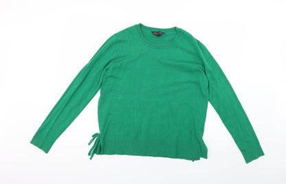 Womens UK Size 10 Dorothy Perkins Green Pullover Jumper