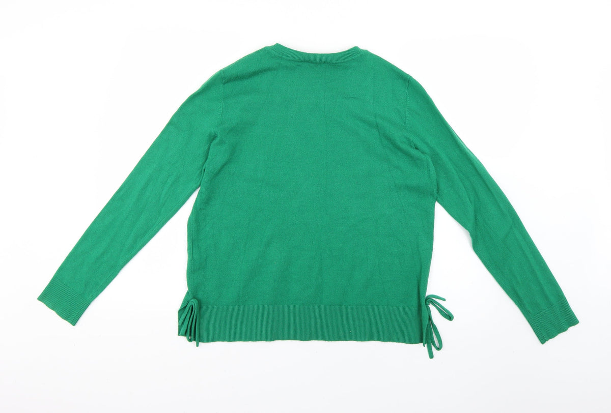 Womens UK Size 10 Dorothy Perkins Green Pullover Jumper