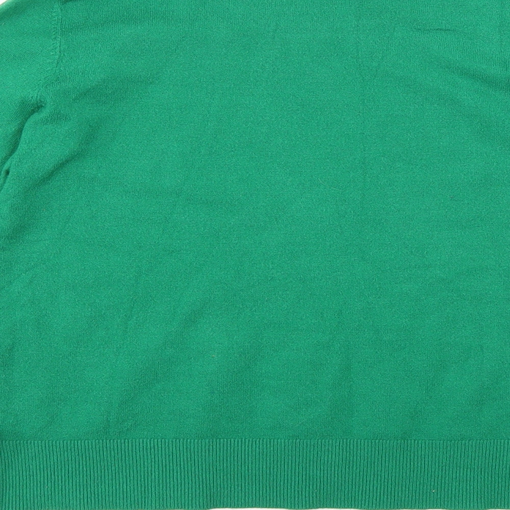 Womens UK Size 10 Dorothy Perkins Green Pullover Jumper
