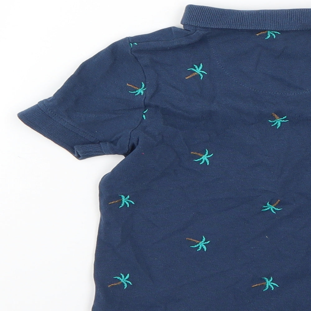 TU Baby Blue   Basic Polo Size 12-18 Months