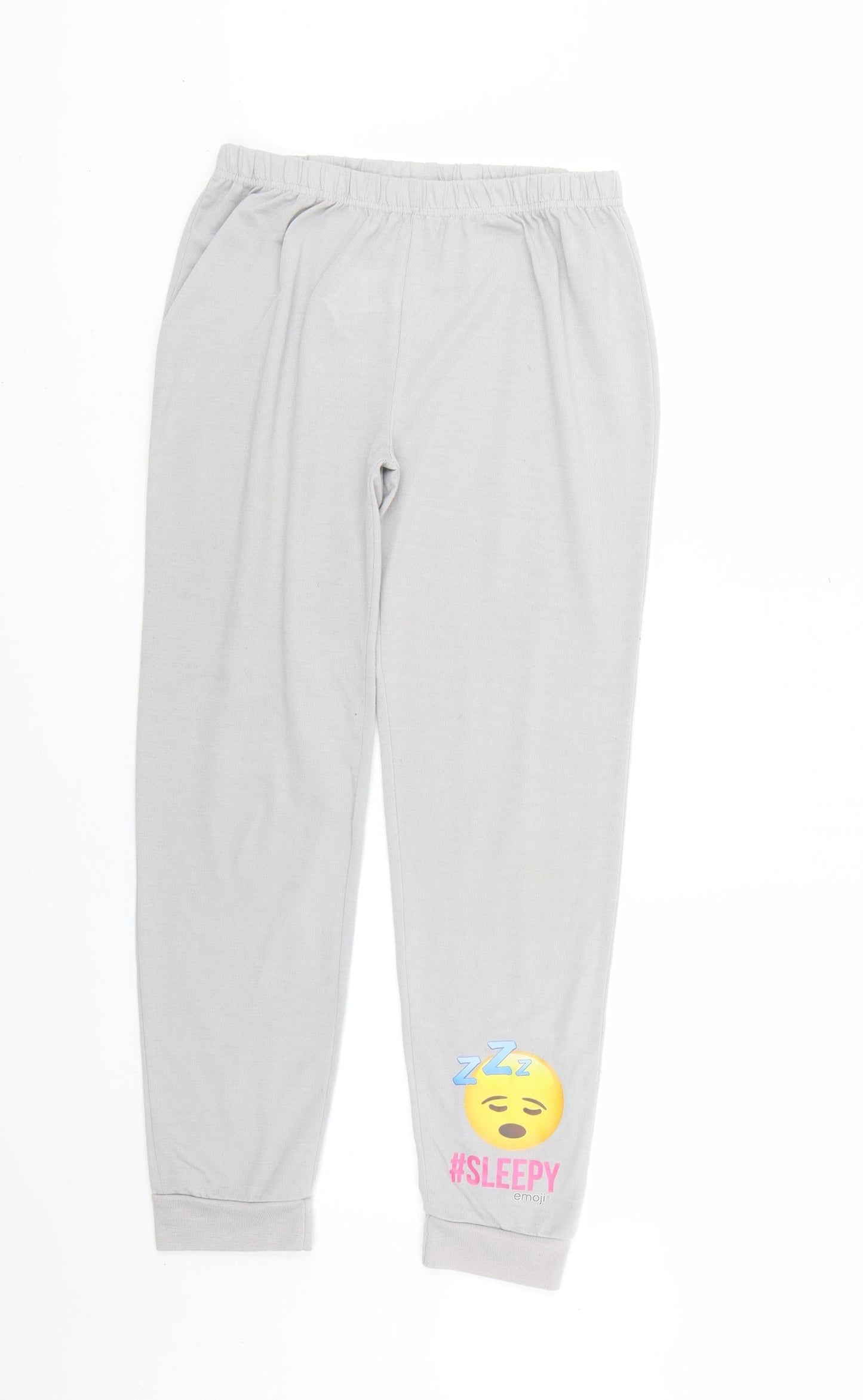charater.com Girls Grey    Pyjama Pants Size 11-12 Years