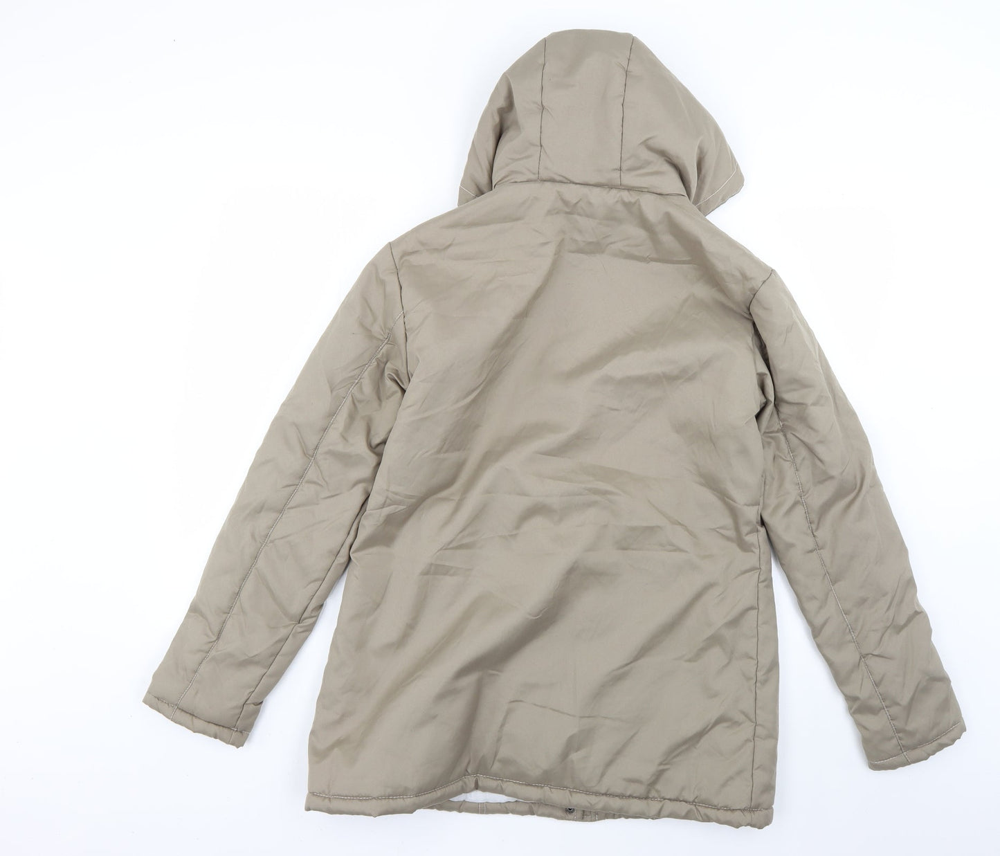 anne de lacays Womens Beige   Rain Coat Coat Size S