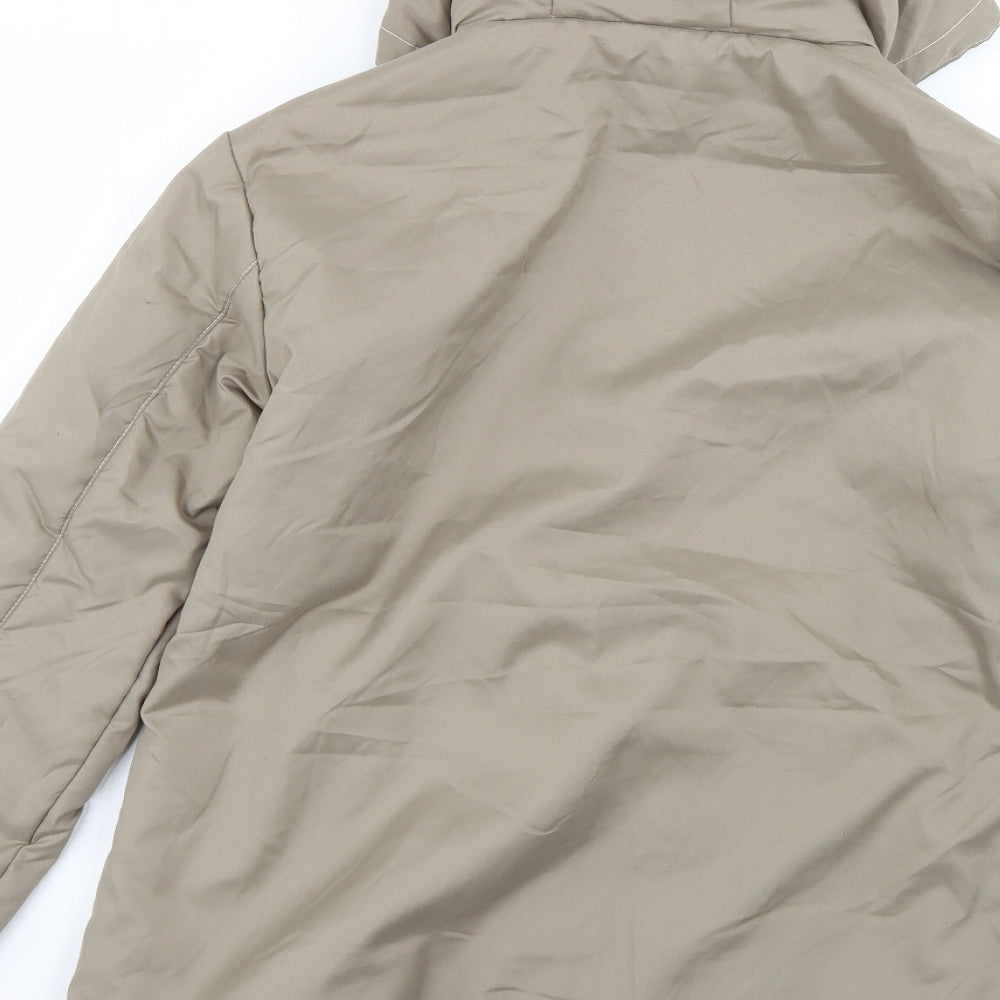 anne de lacays Womens Beige   Rain Coat Coat Size S