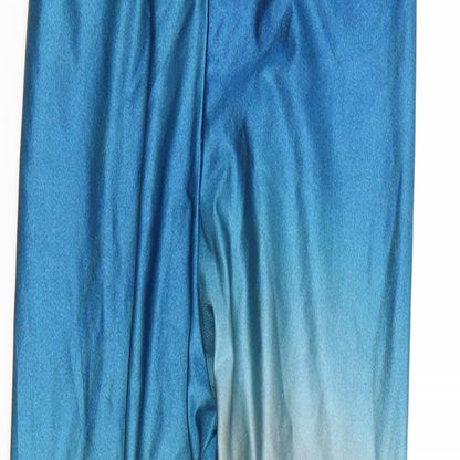 lovely sally Womens Multicoloured Geometric  Cropped Leggings Size XS L27 in