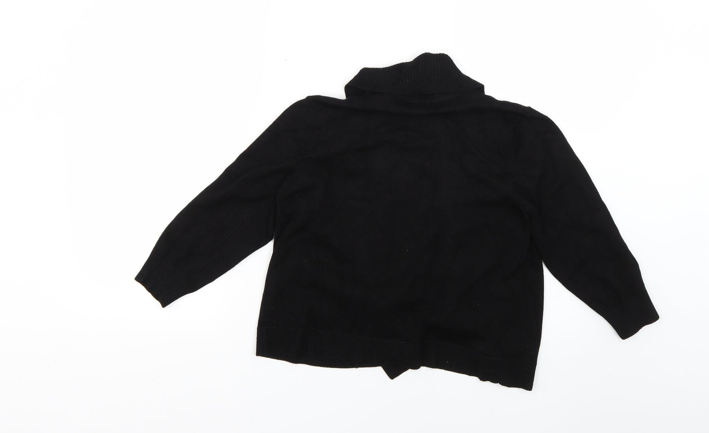 verve Womens Black   Cardigan Jumper Size S