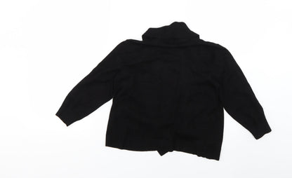 verve Womens Black   Cardigan Jumper Size S
