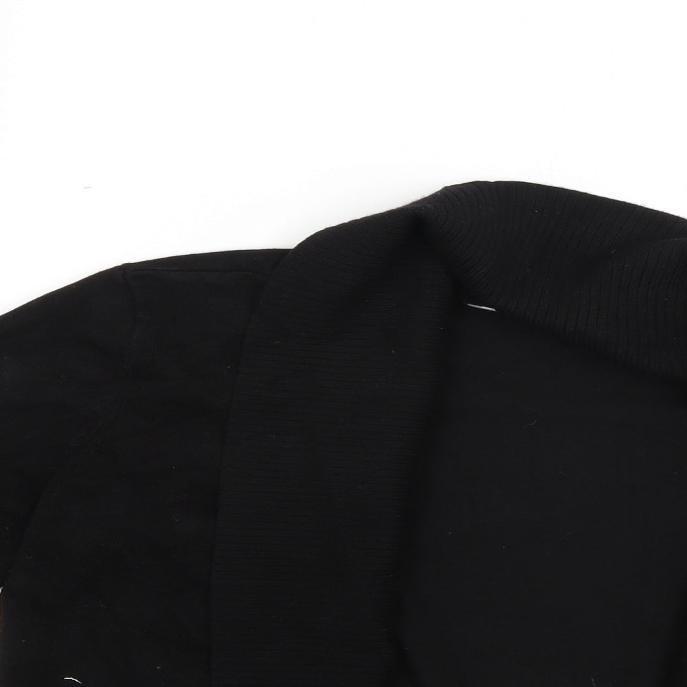 verve Womens Black   Cardigan Jumper Size S