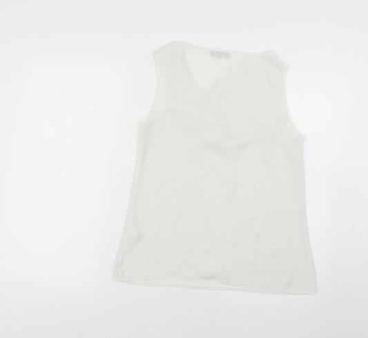 Papaya Womens White   Basic Blouse Size 12