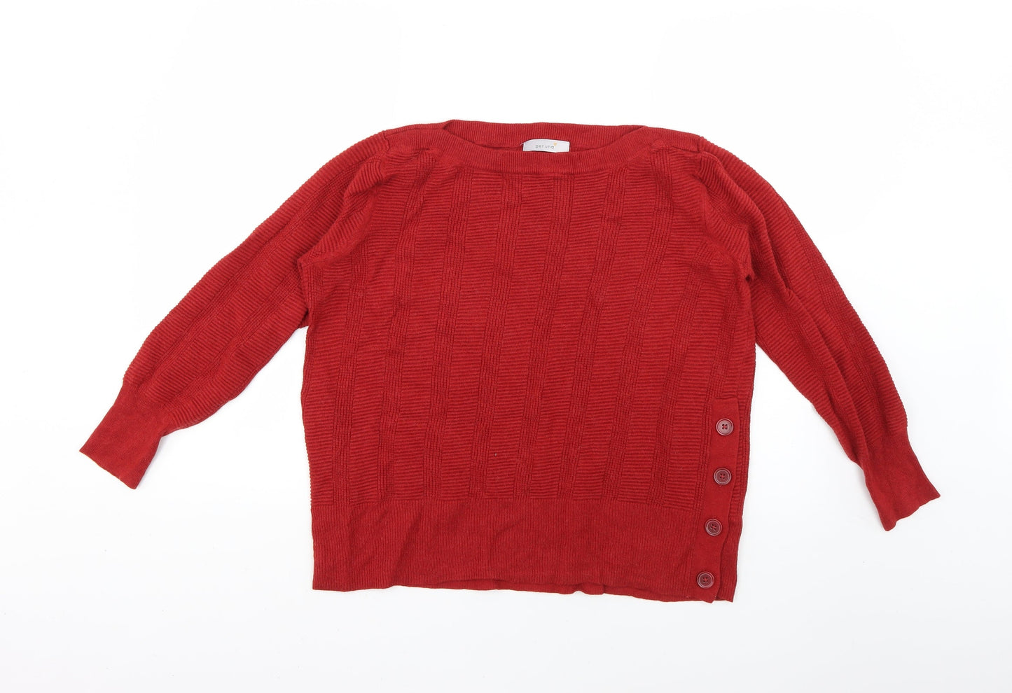 Marks and Spencer Womens Orange   Pullover Jumper Size 12