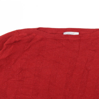 Marks and Spencer Womens Orange   Pullover Jumper Size 12