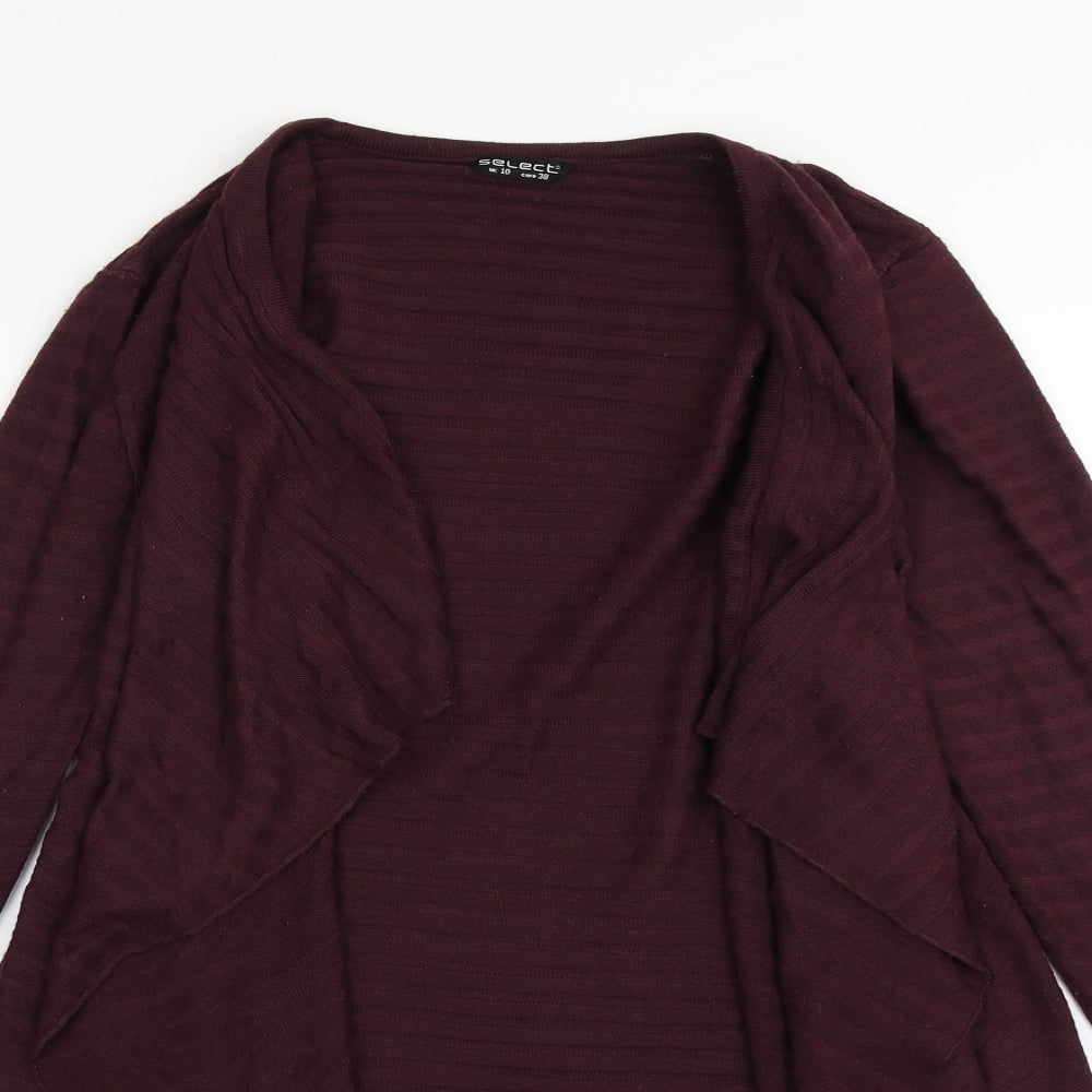 Womens UK Size 10 Select Purple Cardigan Jumper