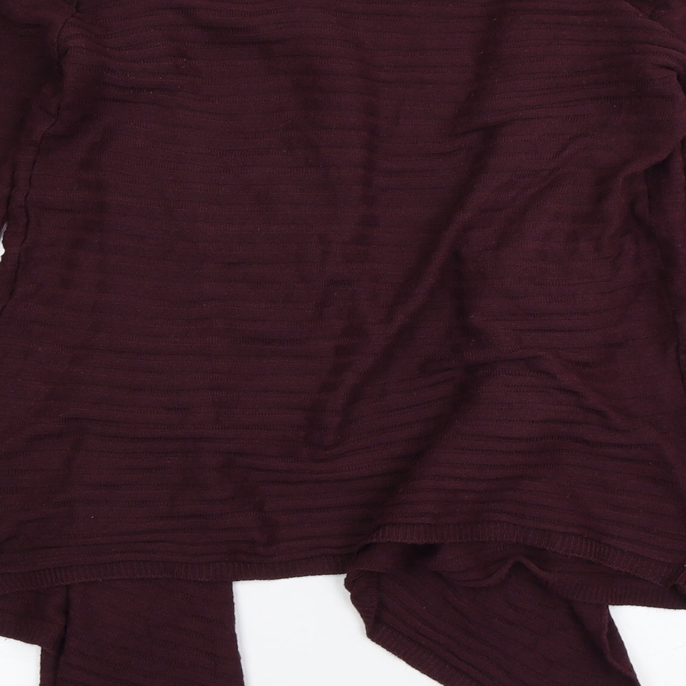 Womens UK Size 10 Select Purple Cardigan Jumper