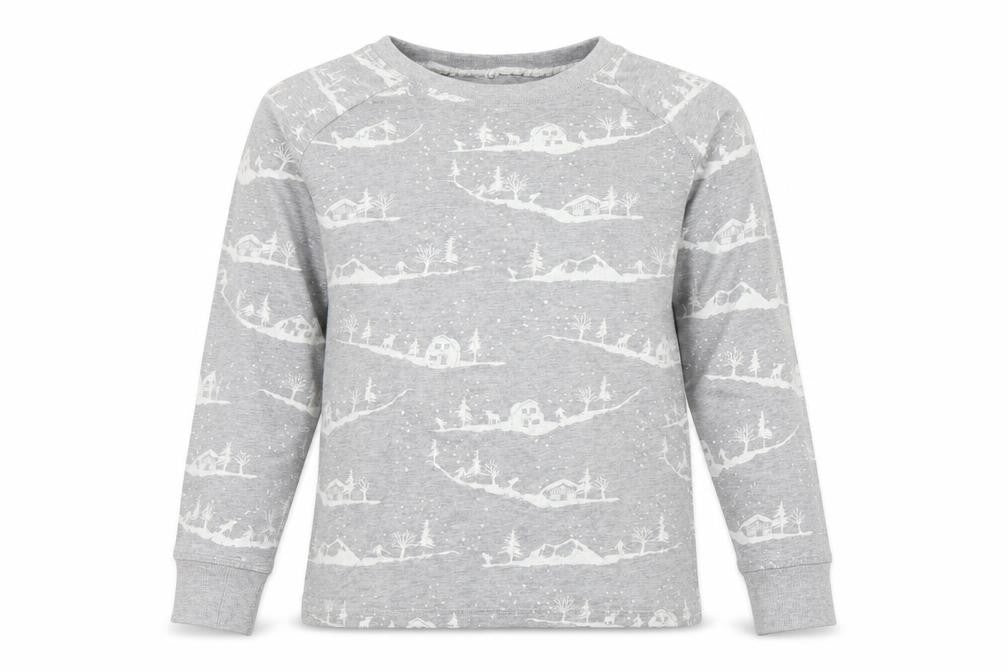 Front view of George women’s grey pullover sweatshirt, size UK 8