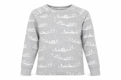 Front view of George women’s grey pullover sweatshirt, size UK 8