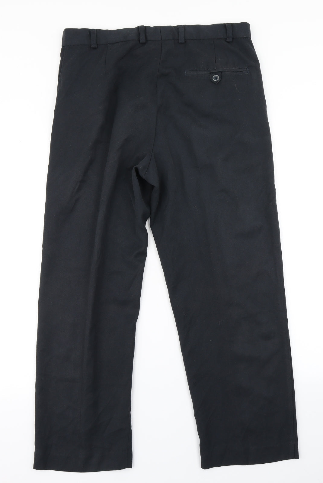 Ted Taylor Mens Blue   Dress Pants Trousers Size 34 in L29 in