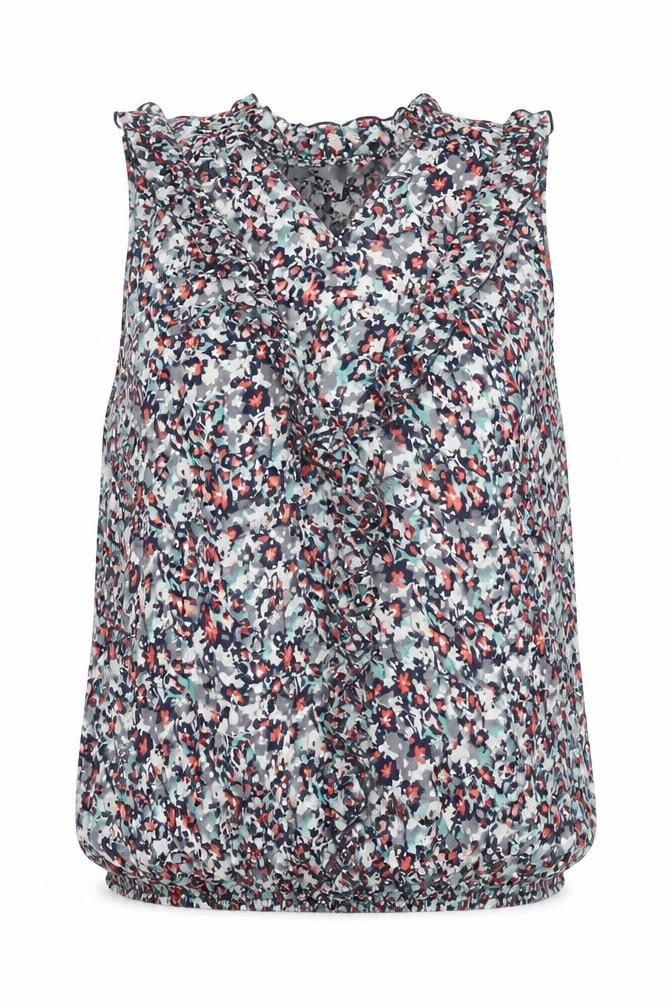 Womens UK Size 10 BHS Blue Basic Tank