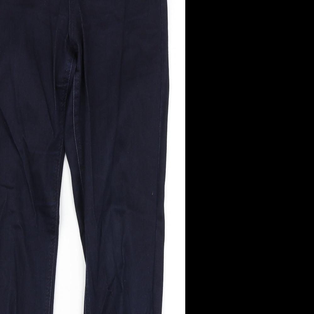 M&S Womens Blue  Denim Skinny Jeans Size 10 L28 in