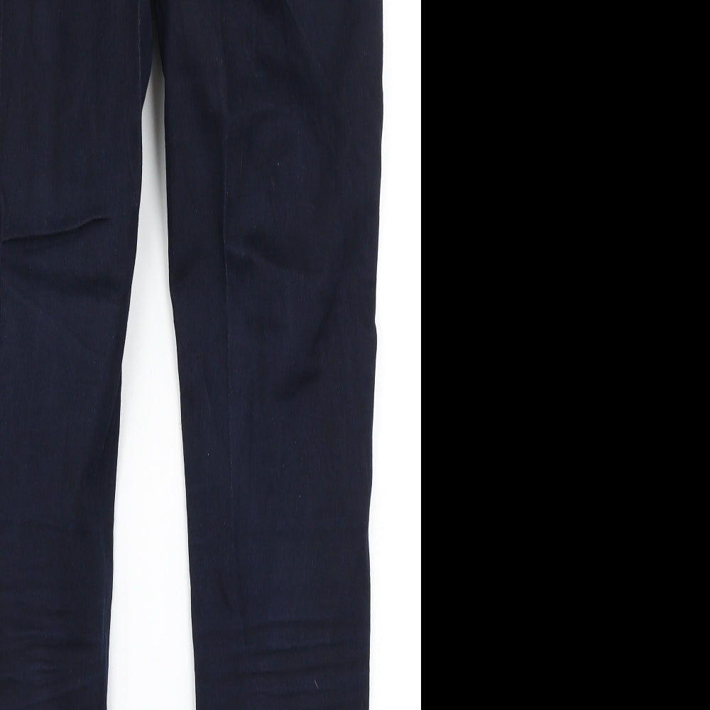 M&S Womens Blue  Denim Skinny Jeans Size 10 L28 in
