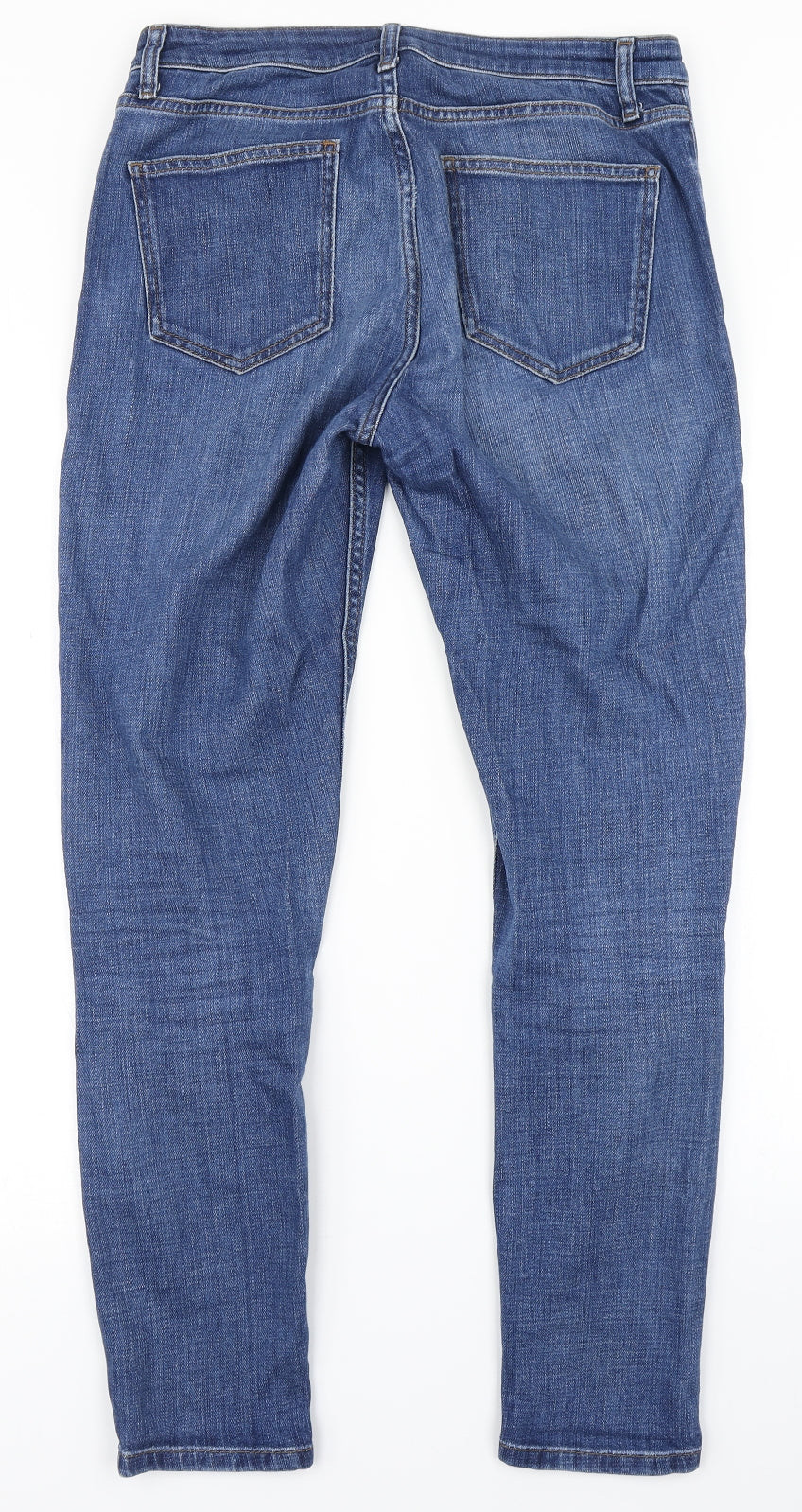 Topshop Womens Blue  Denim Skinny Jeans Size 28 in L32 in