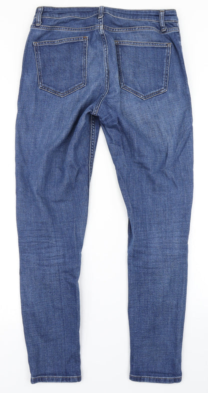 Topshop Womens Blue  Denim Skinny Jeans Size 28 in L32 in