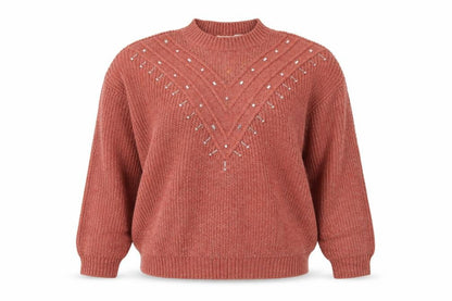 Womens UK Size L NEXT Brown Pullover Jumper