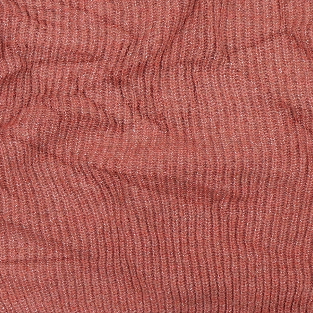 Womens UK Size L NEXT Brown Pullover Jumper