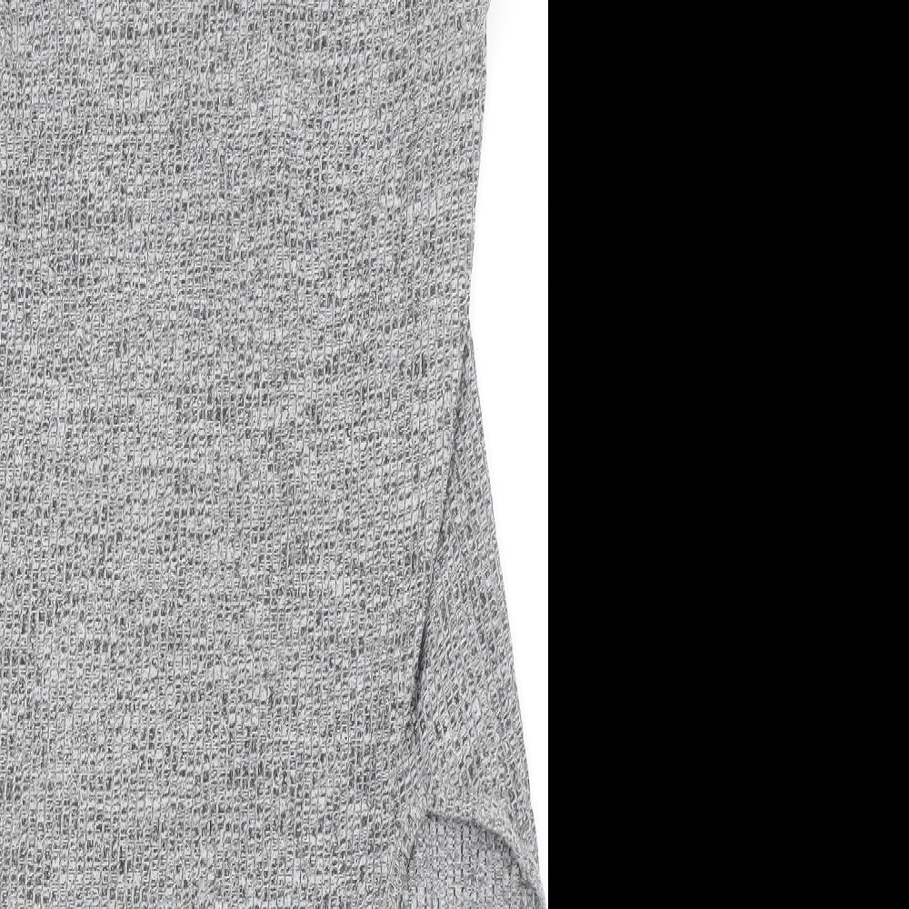 Papaya Womens Grey   Basic Tank Size 10  - Longline