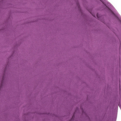 Greenwoods Mens Purple  Knit Pullover Jumper Size L