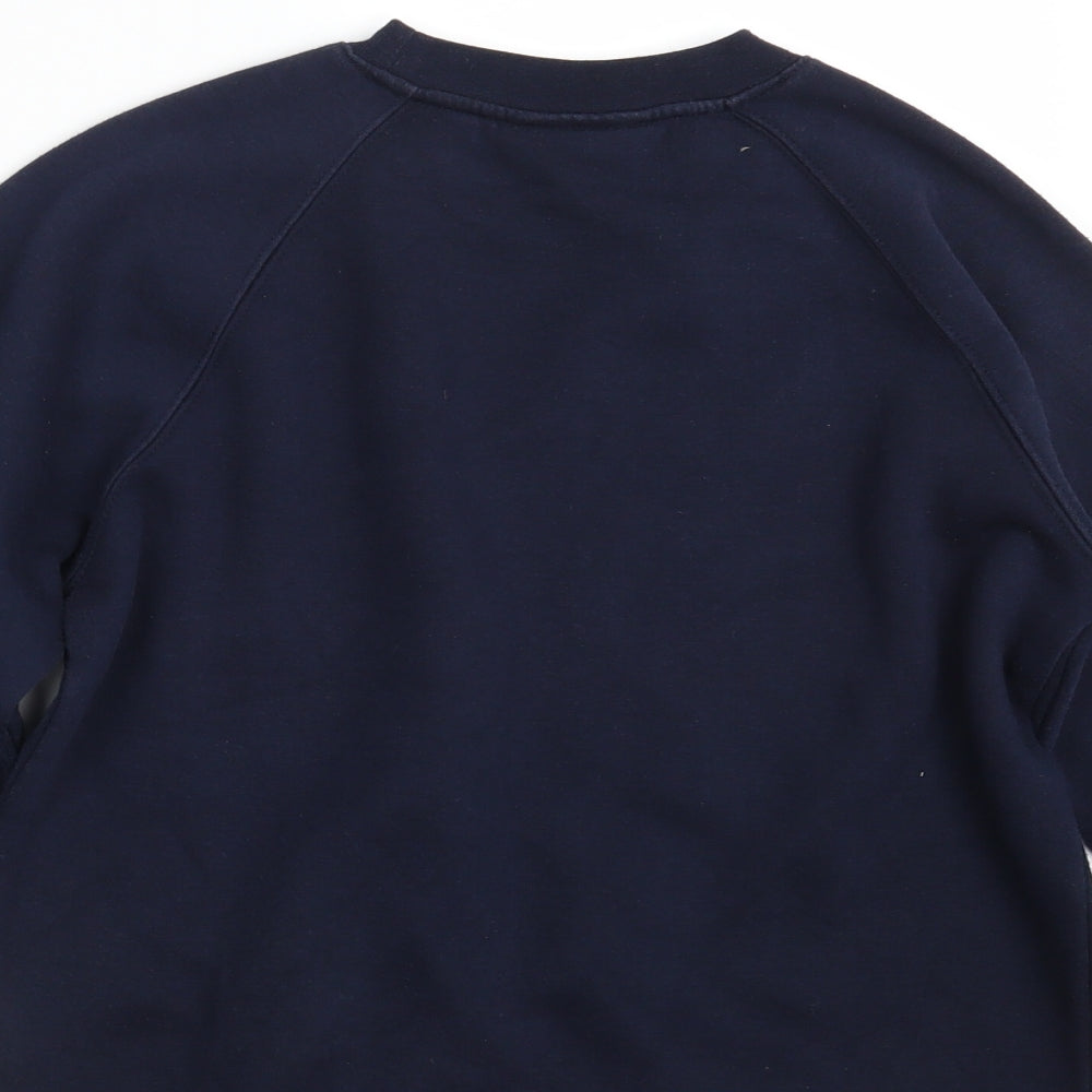 Woodbank Boys Blue   Pullover Sweatshirt Size 13 Years