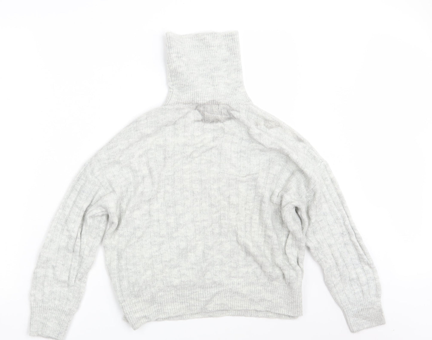 George Womens Grey  Knit Pullover Jumper Size S