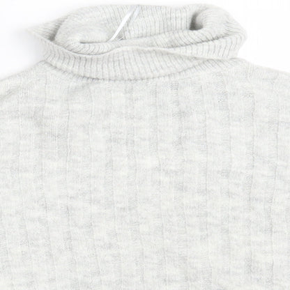 George Womens Grey  Knit Pullover Jumper Size S