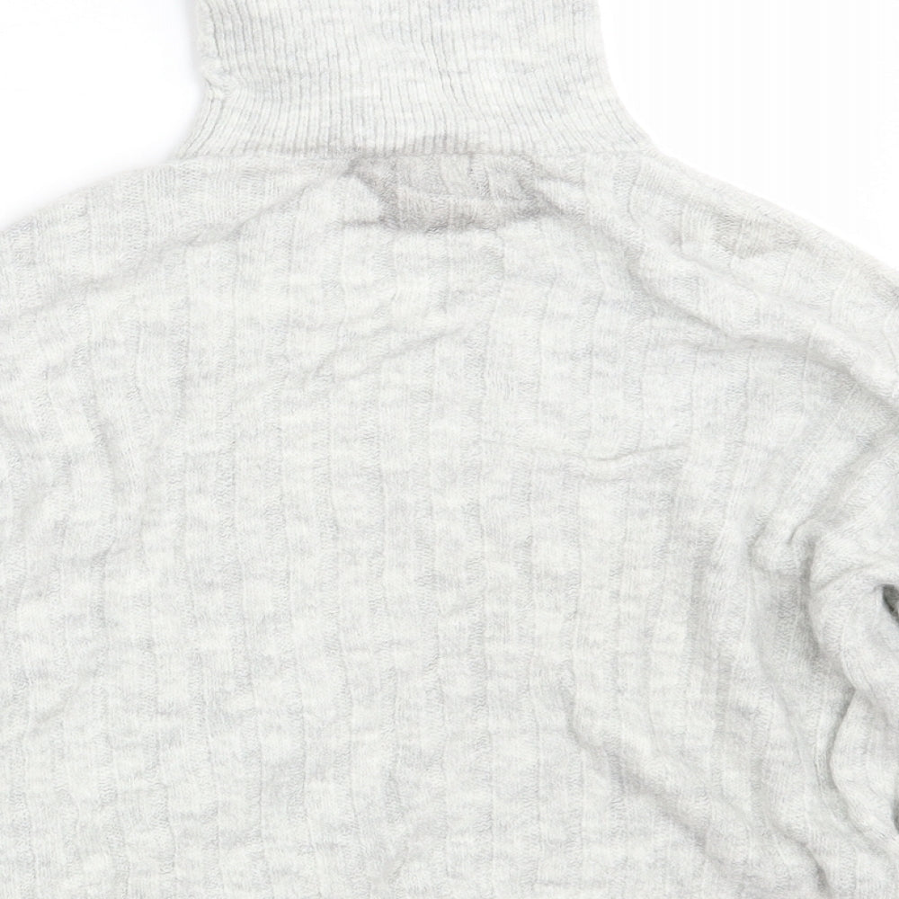 George Womens Grey  Knit Pullover Jumper Size S
