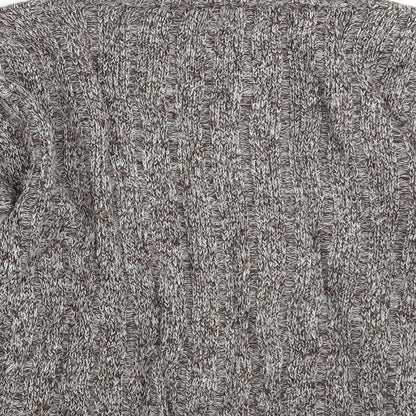 Womens UK Size S New Look Brown Pullover Jumper