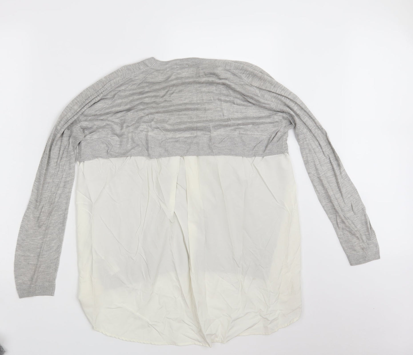 Womens UK Size 12 ASOS Grey Pullover Sweatshirt