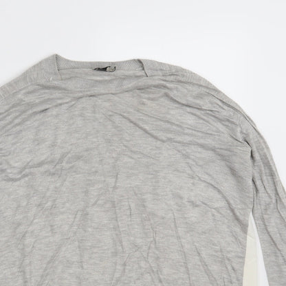 Womens UK Size 12 ASOS Grey Pullover Sweatshirt