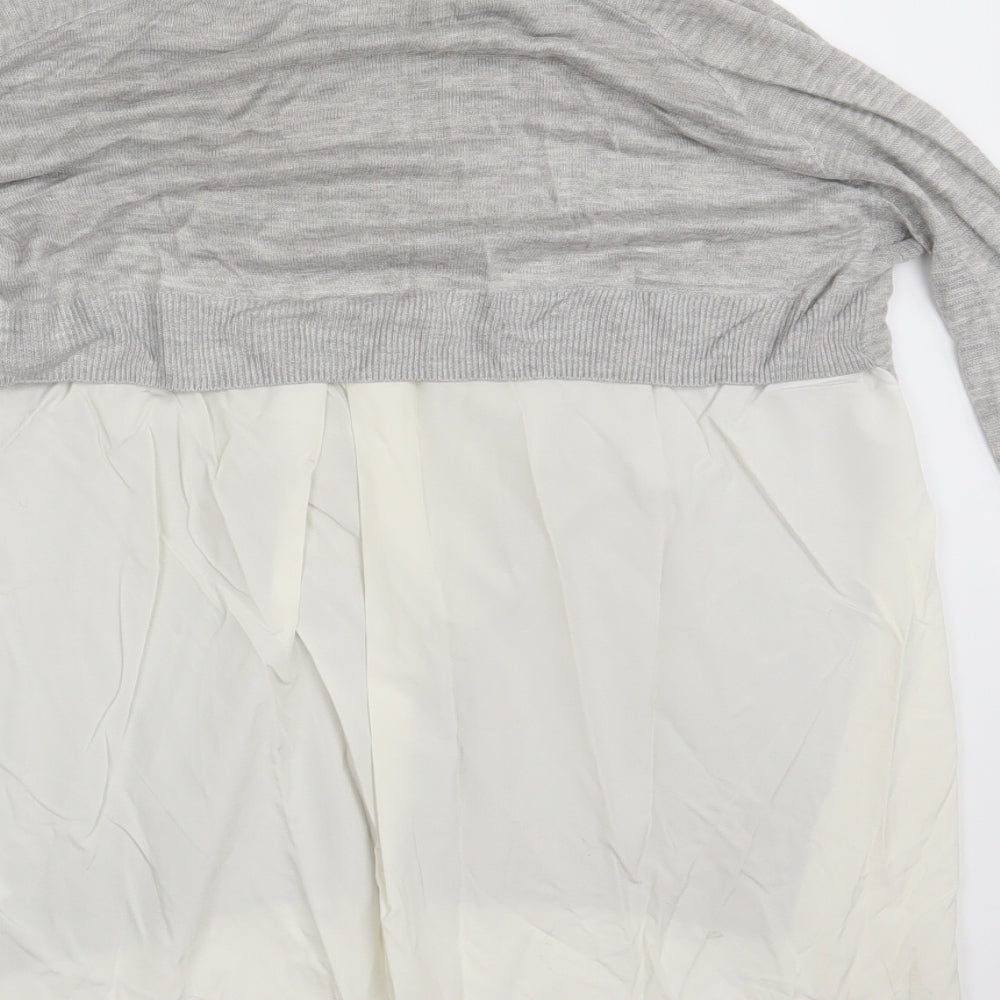 Womens UK Size 12 ASOS Grey Pullover Sweatshirt