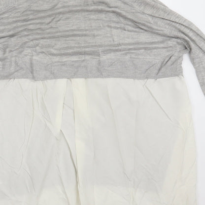 Womens UK Size 12 ASOS Grey Pullover Sweatshirt
