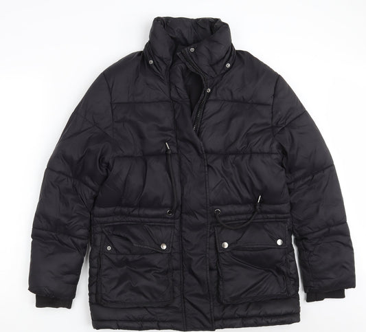 Womens UK Size S H&M Black Jacket