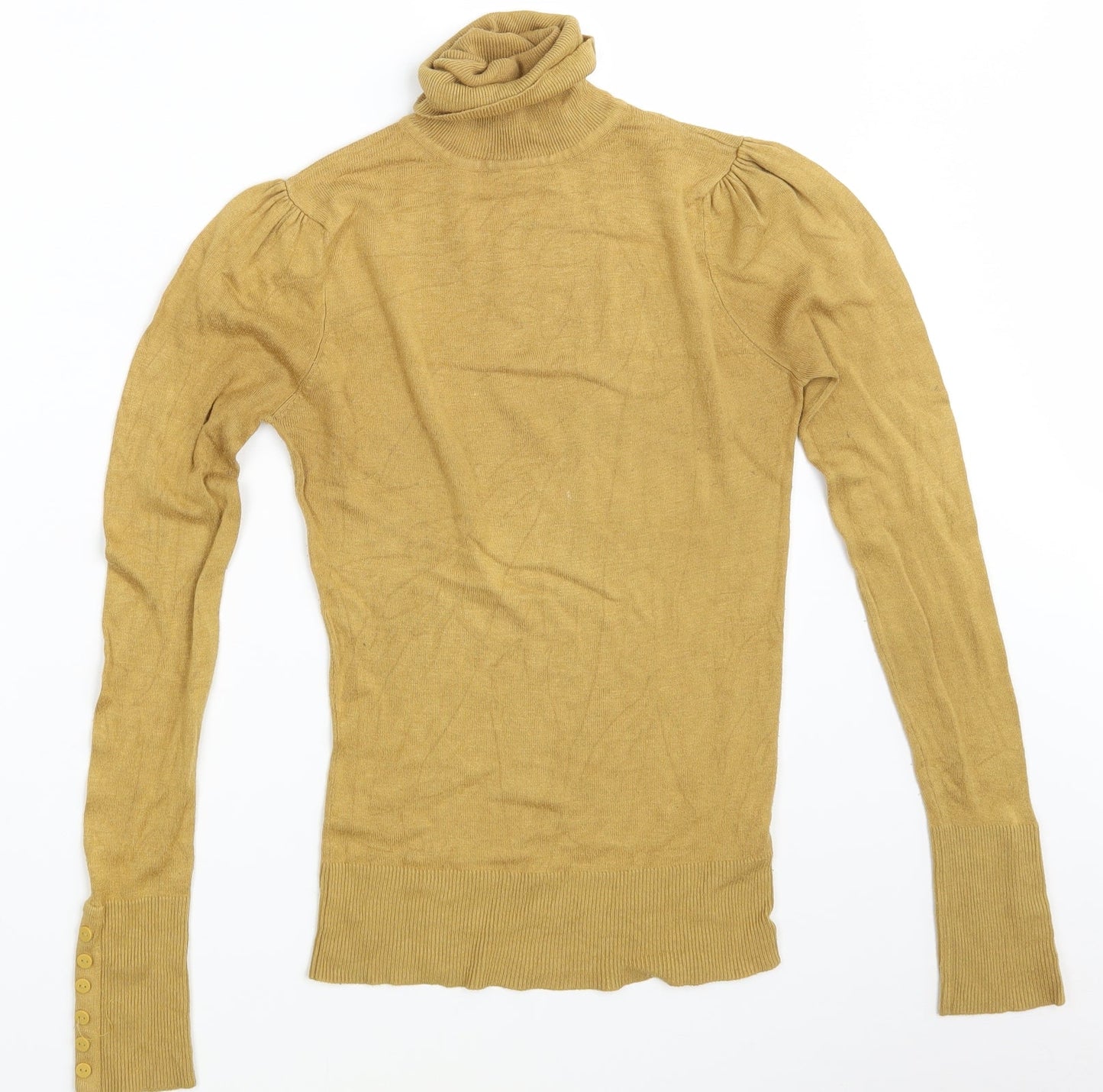 Atmosphere Womens Yellow   Pullover Sweatshirt Size 8